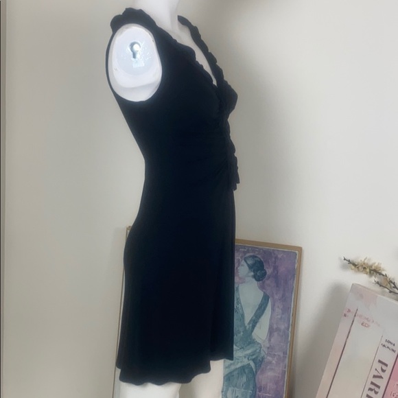 Ella Moss Black Ruffled Dress - Picture 6 of 8